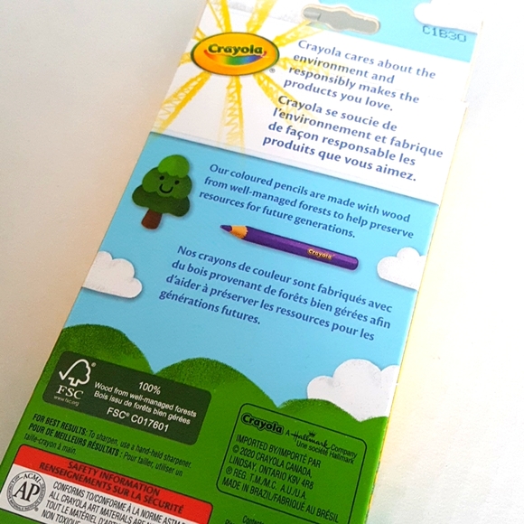 24 pcs Wood Multicolored Pencils (New ones) - Picture 2 of 3